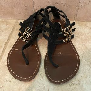Steve Madden leather strappy sandals
